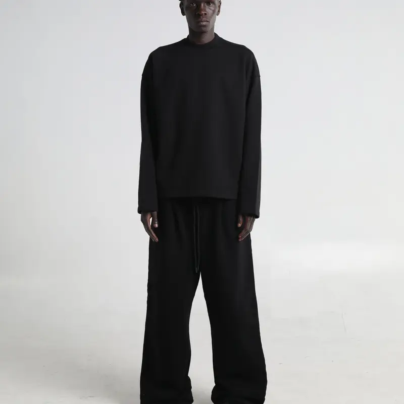 Terry Garment Dye Long Sleeve Shirt