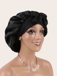Women's Hair Protection Sleep Cap, Hair Care Cap, Soft Comfortable Sleeping Head Cover, Multiple Colors Available, Fashion Daily Use & Travel Accessory