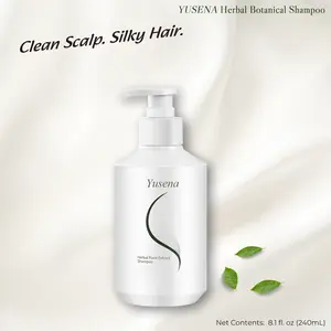 Yusena Herbal Botanical Scalp Shampoo | Scalp Care, Flake-Control & Oil-Balancing Formula, Clean Scalp and Silky Hair, Botanical Biotech Powered, Gentle for Daily Use & Color-Treated Hair, 8.1 fl. oz/240 mL