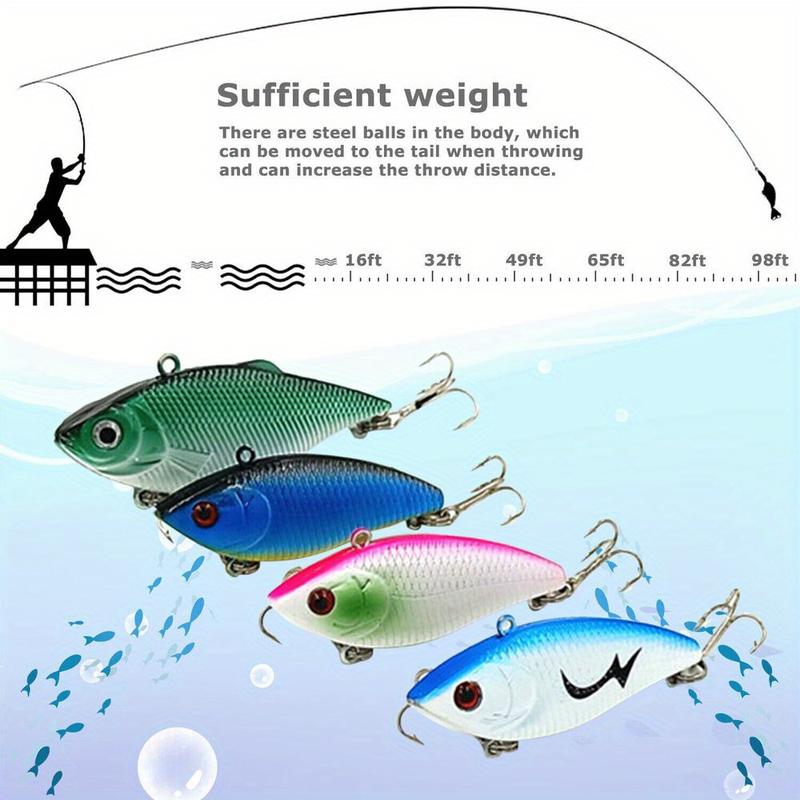 FINXTIDE 30 High-quality Catfish Fishing Bait Sets - Realistic Swimming Bait, Rotating Bait, And Frother - Suitable For Freshwater And Saltwater