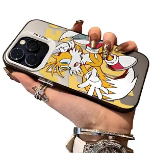 Cartoon S-Sonics Game PC Case for iPhone 17 16 15 14 13 12 11 Pro Max Plus Cover