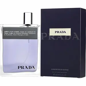 Prada Men's 3.4 Ounce Amber Pour Homme Eau De Toilette