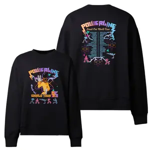 Retro Goofy Powerline Stand Out Tour 95 Sweatshirt, Max Goofy Roxanne Powerline Shirt Tee, Cute Cartoon Movie World Tour Hoodie