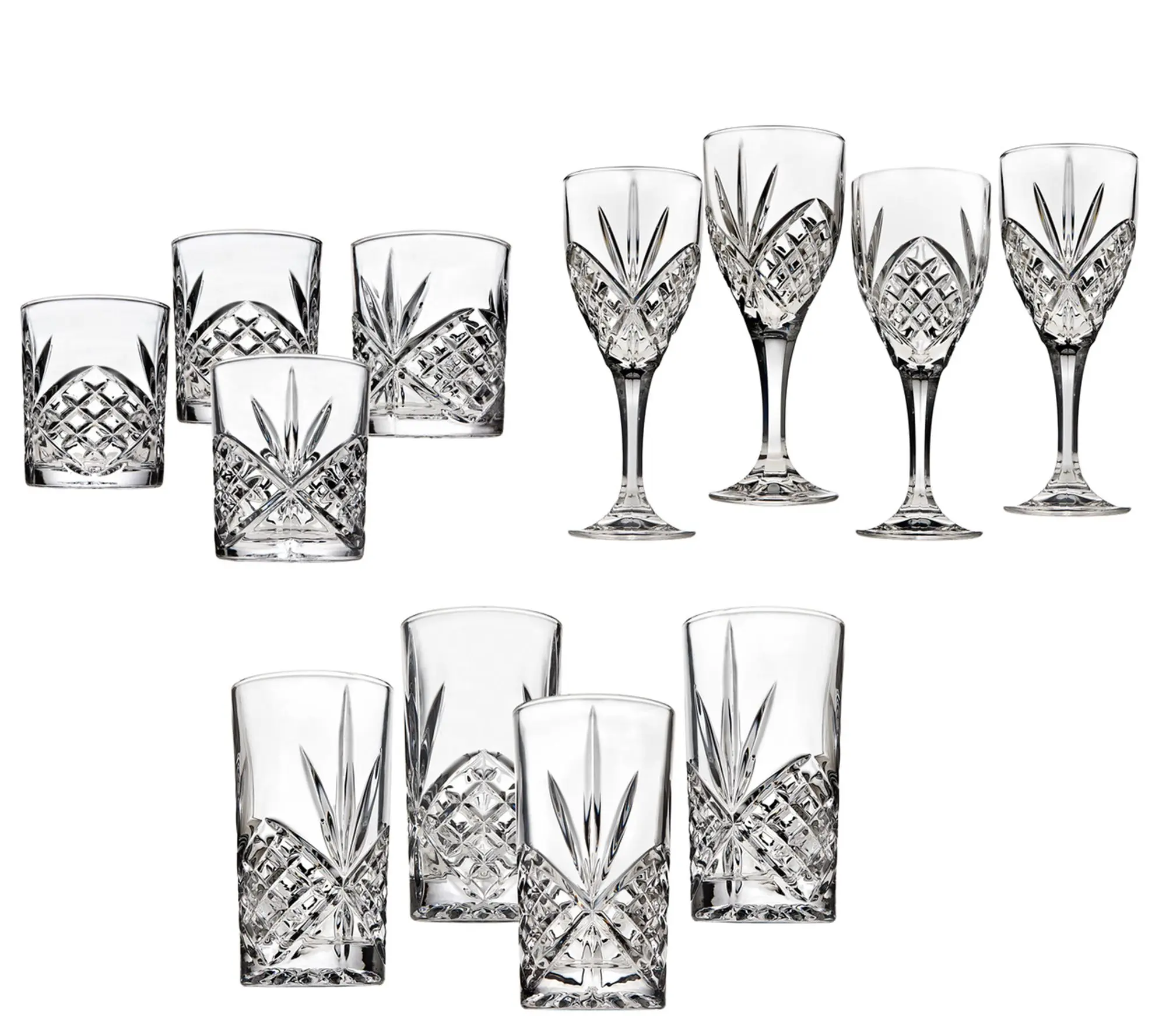 Godinger Dublin 12 Piece Drinkware Set