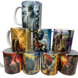 Orishas Mugs/Tazas de los Orishas/Santos Mugs/Tazo de Santos/