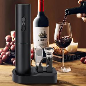 electric wine opener, 1 set automatic wine corkscrew, portable wine opener for party, summer for gift, kitchen gadgets, kitchen accessories