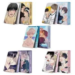 92PCS Korean Webtoon Lomo Cards & Mini Stickers - Anime Character Photocards Collection Perfect Gift for Fans