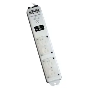 Tripp Lite SPS406HGULTRA Hospital-Grade Surge Protector, 4 Outlets, 6 ft. Cord, Strip Power Protection
