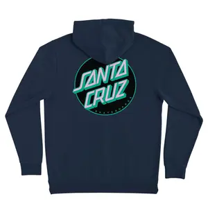 Santa Cruz Skateboard Sweatshirts Other Dot Pullover Slate Blue/Black/Teal