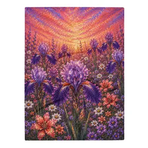 Iris at First Light — WeHold™ Throw Blanket
