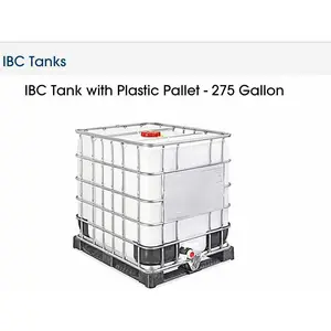 IBC Tanks IBC Tank with Plastic Pallet - 275 Gallon