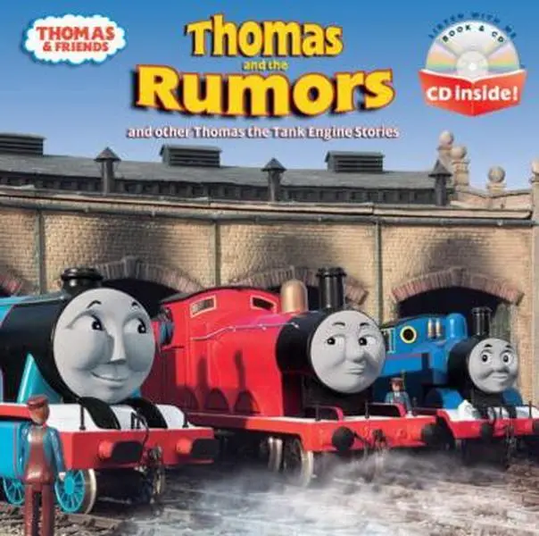 USED Book - Thomas and the Rumors Pictureback with CD Inside (Thomas & Friends) by Hit Entertainment (Paperback) - english
