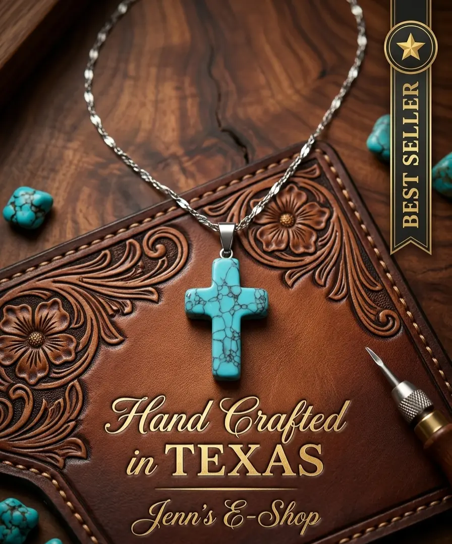 POV: You finally found affordable, real turquoise that won’t turn your neck green.
