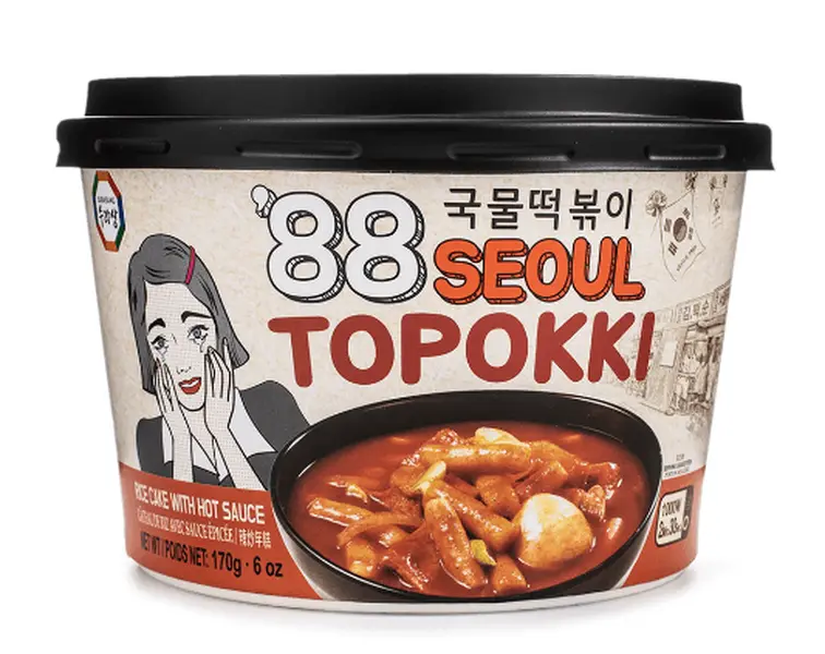 WONHO STAYAWAKE SEOUL RING トレカ付 Surasang 88 Seoul Topokki Rice Cake with Soup 170 g - TikTok Shop