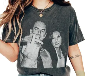 Vintage Elliot Stabler And Olivia Benson Shirt, Elliot and Olivia Shirt, Law and Order SVU Tee, Funny Shirt, Movie Shirt, Movie Character Shirt, Meme Shirt Menswear Top Underwear Tshirt