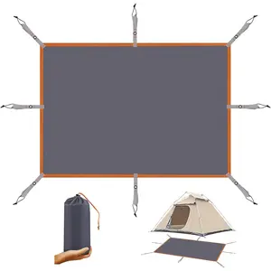 Tent Footprint 71" X 82.6" Waterproof Camping Tarp - Foldable Sandproof Lightweight Ground Sheet Mat Picnic Blanket for Outdoor Camping Hiking Beach Tent Park Music Festival