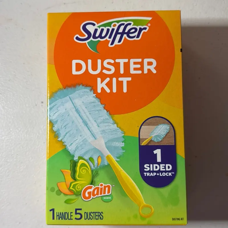 Swiffer Duster Kit with Handle - Gain Scent, 1 Handle, 5 Dusters