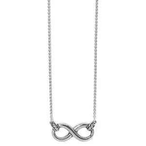 Brighton Interlok Infinity Necklace