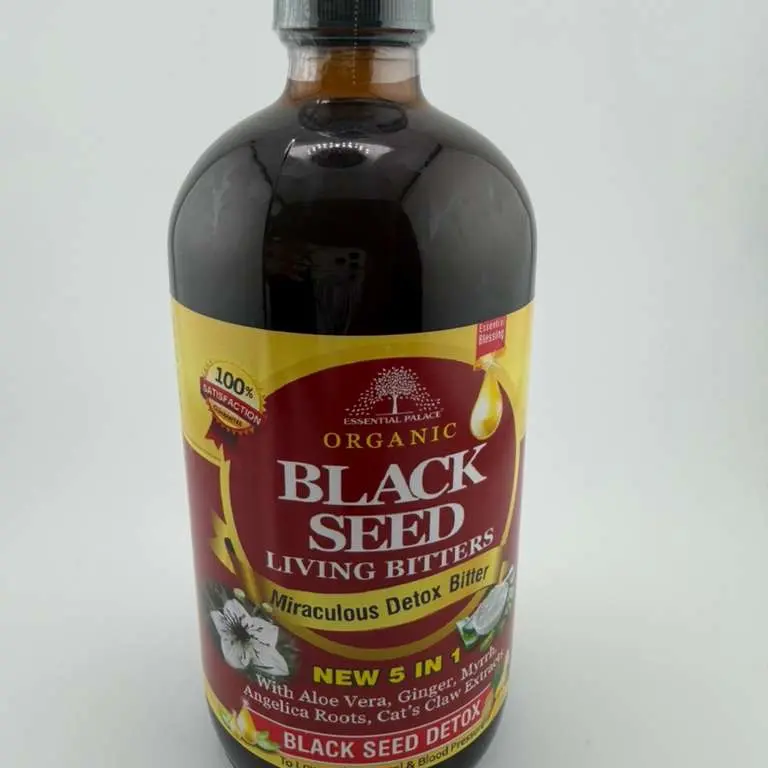 Organic Black Seed Living Bitters Detox