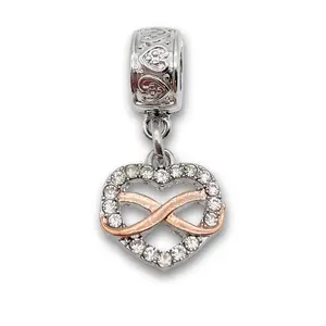 "Infinity Heart" Clip-on Charm