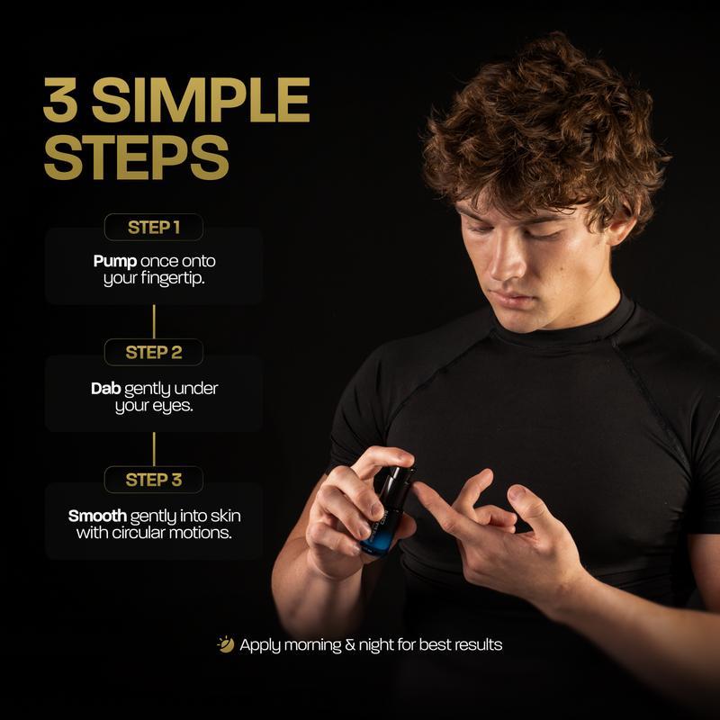 BASED Under Eye Elixir | Brightens, De-Puffs & Restores Under Eyes | Simple, Effective, BASED.