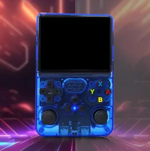 upgraded R36S retro handheld game console runs on Android, features dual 3D joysticks, a 3.5-inch IPS screen, a built-in 3000mAh battery, supports 32GB+64GB TF cards, and comes pre-installed with a large number of games. Protection Protection