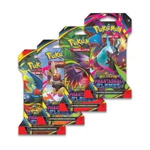 Pokemon TCG: Mega Evolution Phantasmal Flames Sleeved Booster Pack - 10 Cards