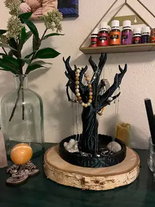 Jewelry Tree Holder - Fantasy - Storage - 3D Printed - Unique
