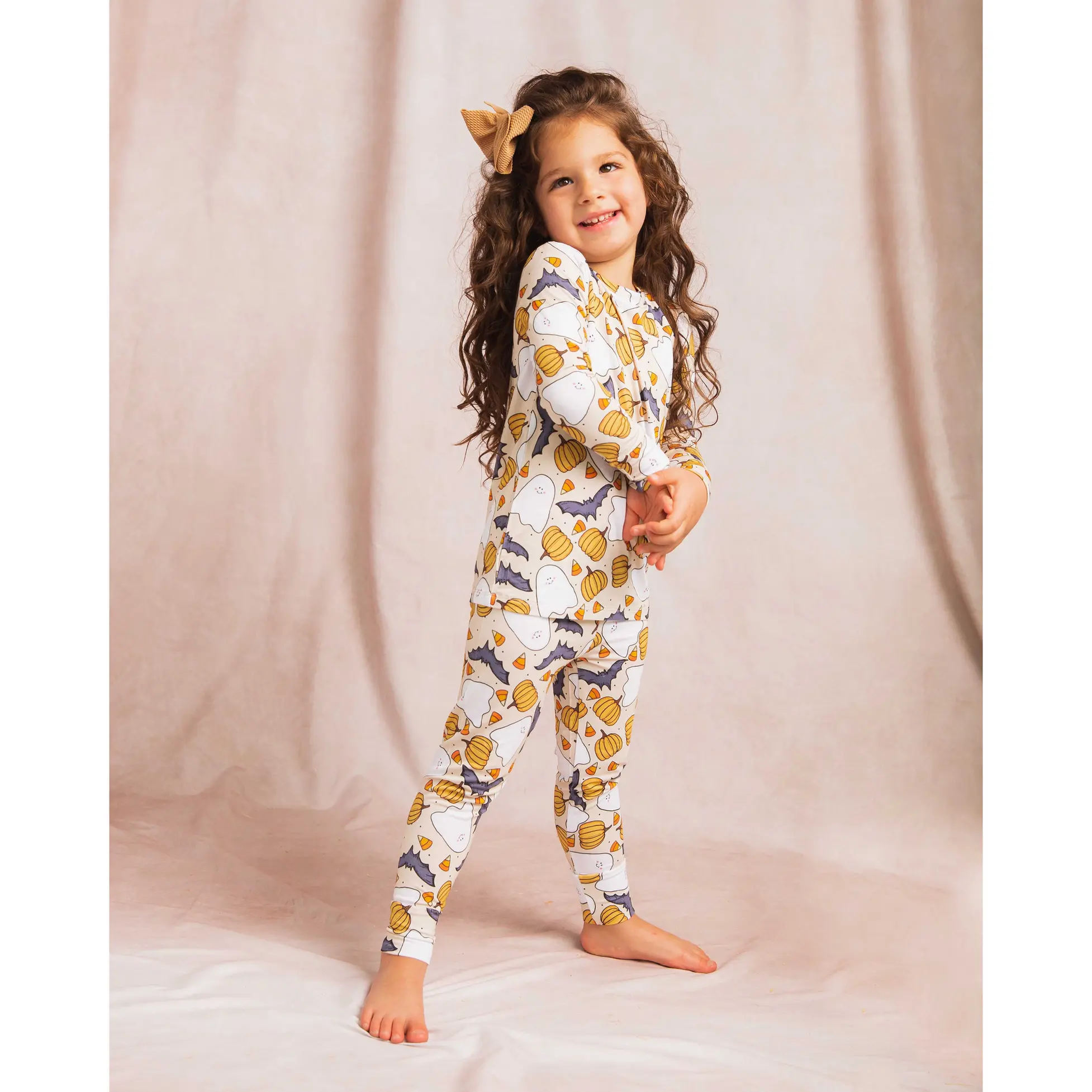 Hide and Ghost Seek Long Sleeve Pajama Set