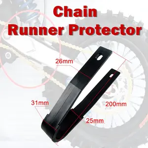 Chain Slider, Rear Swingarm Cover, Chain Protector Guard Guide - for Pit Dirt Trail Bike Pocket Bike Quad ATV UTV Go Kart 110cc 125cc 140cc 160cc 200cc 250cc Taotao Polaris Bull Coolster