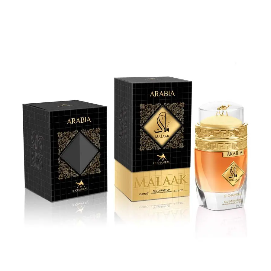 Arabia Malaak Eau de Parfum Unisex 100ml | Cognac, Cinnamon, Vanilla & Sandalwood
