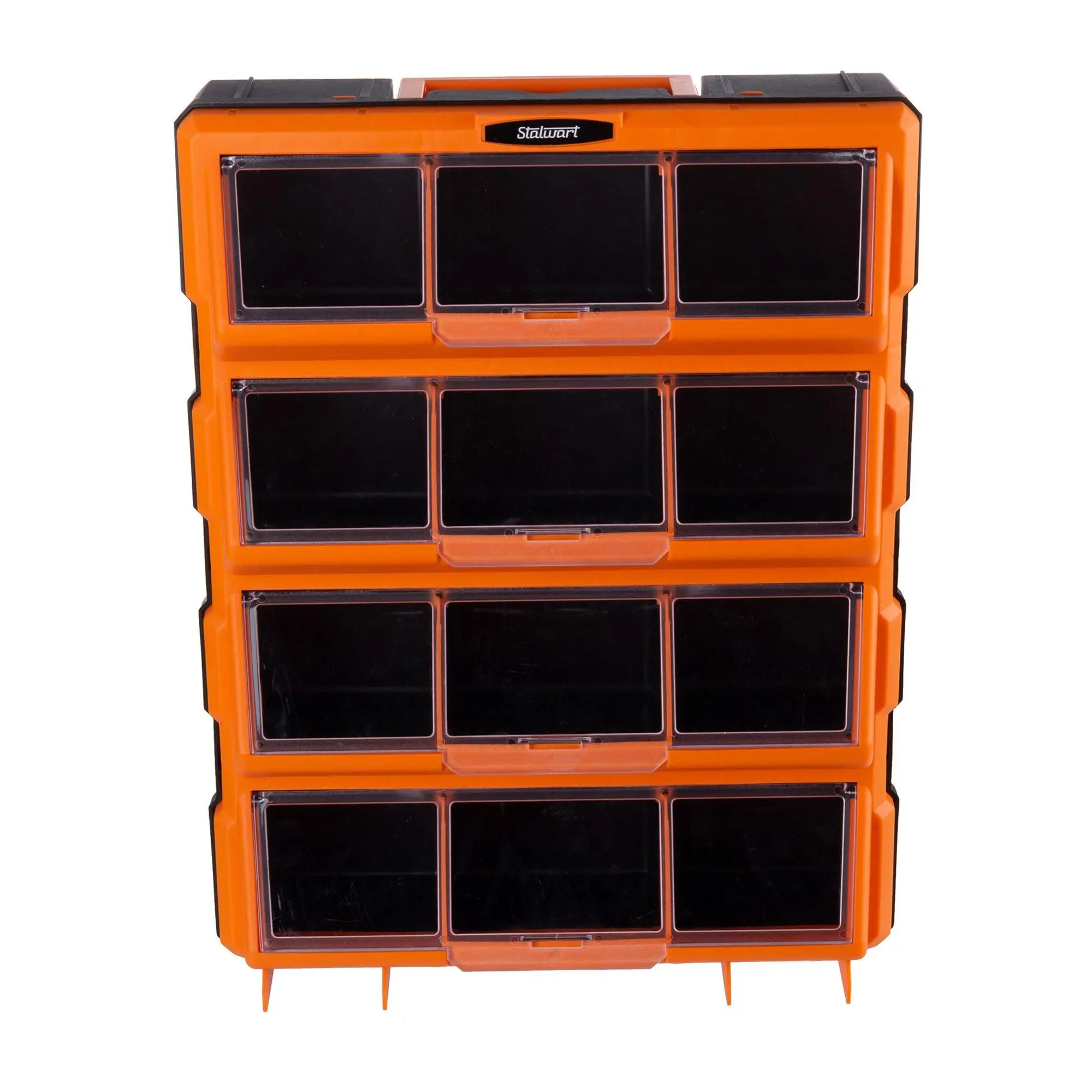 Stalwart 12-Bin Screw Organizer Craft Cabinet Stalwart 12-Bin Screw Organizer Craft Cabinet