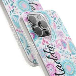 Custom Phone Case - Flexi Cases, Personalized Name Phone Cover, Unique Design Phone Accessories, Customizable Smartphone Personalized Phone