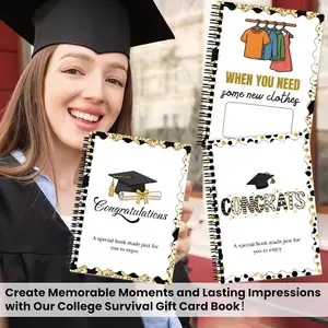 2026 Graduation Gift Card Album, Essential Graduate Gift Organizer, Creative Birthday Surprise Card Holder, Practical Graduation Memorial Gift