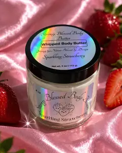 SPARKLING STRAWBERRY WHIPPED BODY BUTTER