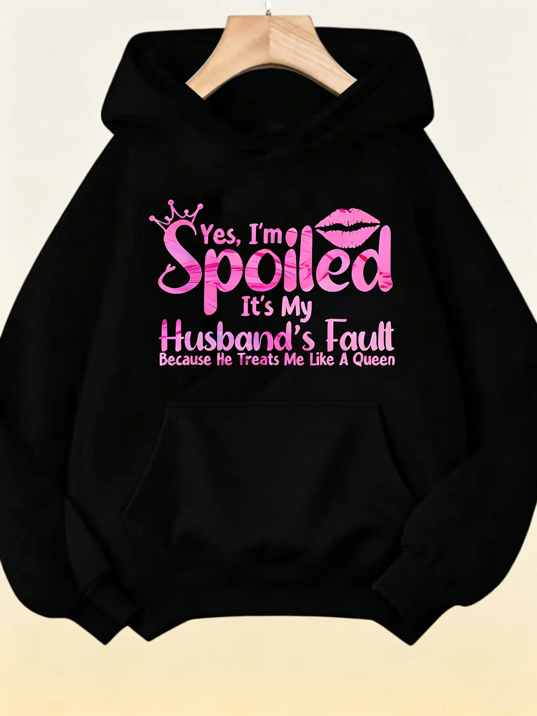 Women's Comfortable Hoodie, 100% Cotton, Machine Washable - Suitable for S and Casual Wear, the Ideal Hoodie