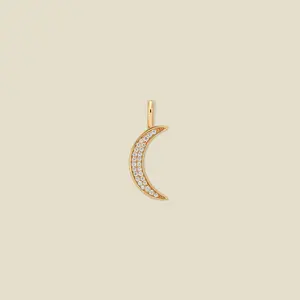 Crescent Moon Charm