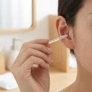 Earwax Removal Kit Reusable Ear Pick Sticks Soft Silicone Ear Cleaner Safe for Adults and Children