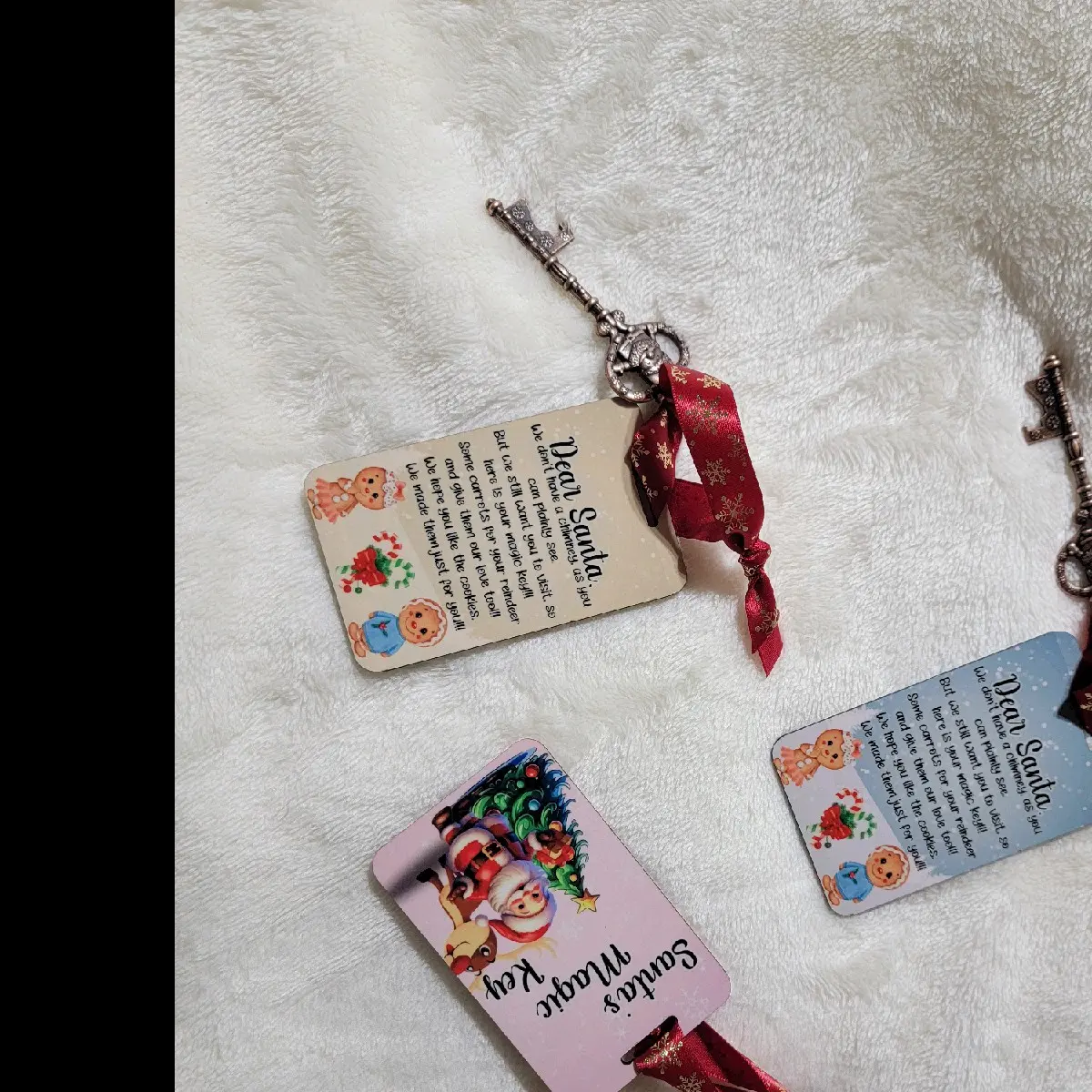 Santa Magic Key. metal. Christmas