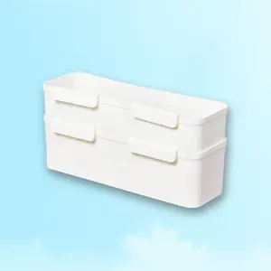 Set of 2 Long Cart Divider Cups - for Rolling Cart, Organizer, Brightroom