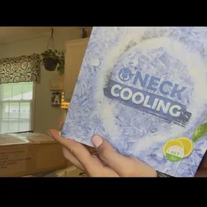 Neck Cooling Tube with Insulated Bag, Reusable Ice Ring Cooler Wearable Body Cooling Products, Neck Coolers for Hot Weather Ice Ring Cooler for Outdoor-Indoor Work #Summervibes