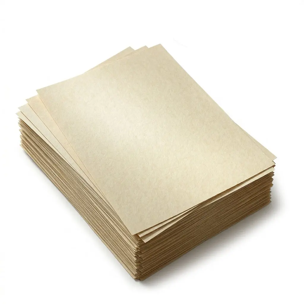 Thick Ink-Resistant Parchment Paper, 250-Pack 8.5in x 11in Bulk Office Stationery for Hoodoo, Wicca Ceremonial Magic Writing