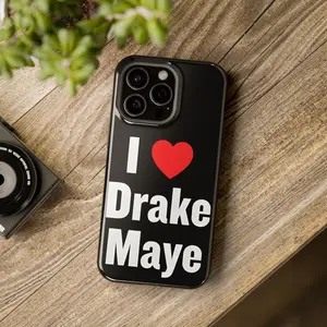 I Love Drake Maye Phone Case, Case Cover Compatible With iPhone 17 16 15 14 13 12 11 Pro Max X XS, Galaxy S25 S24 S23 S22 Ultra, For Fans