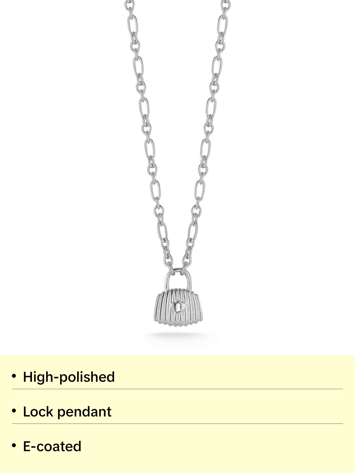 Vintage Padlock Necklace