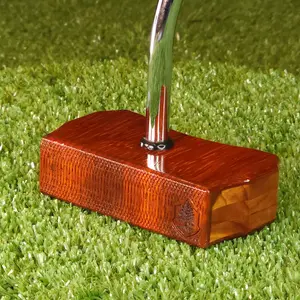 Padauk and Red Cedar exotic wood Zero Torque Center Shaft putter