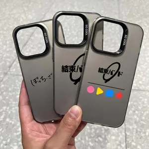 Comic Bocchi The Rock Phone Case Stylish & Durable New Year Gift: Fashionable Phone Case for iPhone 11-17– Perfect Blend of Protection and Trend