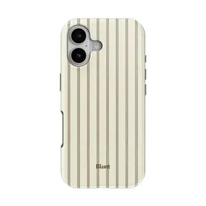Matcha Pinstripe iPhone Case