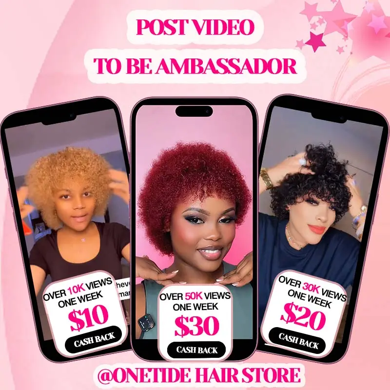 NOT FOR SALE-ONETIDE BEAUTY Hair CustomerShow Win Gifts & Wigs