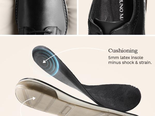 Bruno Marc [Xander] Men's Polished Plain Toe Oxford-Inspired Sneakers Walking Shoes Footwear