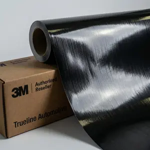 3M 2080 Gloss Lucid Yellow (G55) Vinyl Wrap Film - 1ft x 1ft - 1 sq ft - Dual Cast Bubble Free Air Release - Professional Automotive Vinyl